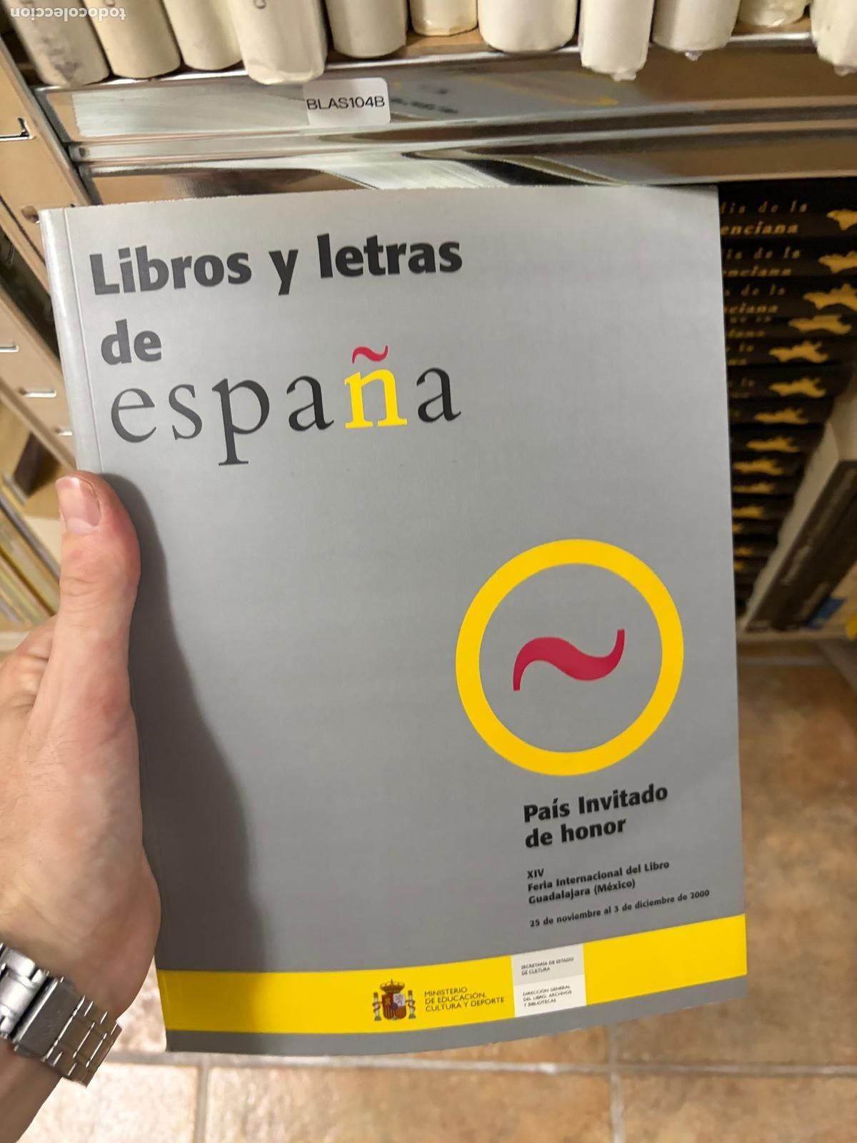 Libros de segunda mano: BLAS10B Libros y letras de Espa&ntilde;a Guadalajara 2000 Ministerio Educaci&oacute;n Cultura