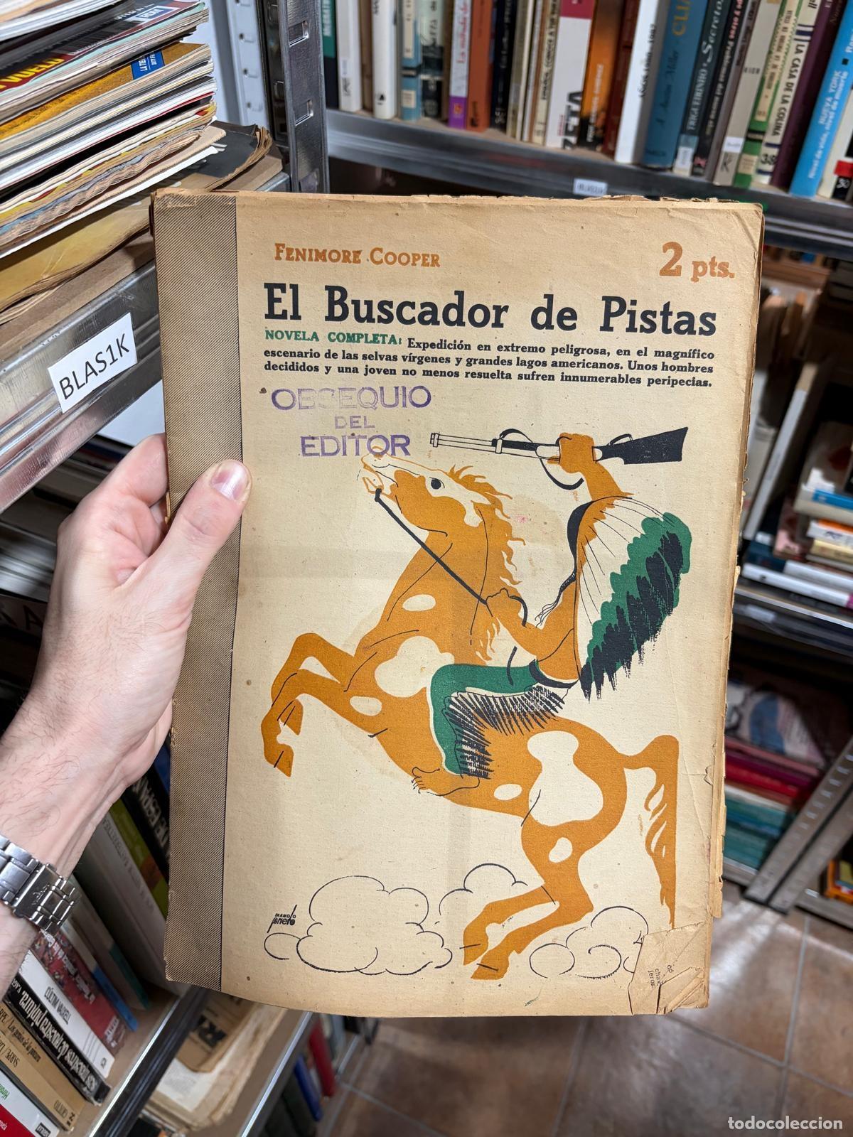 Libros de segunda mano: BLAS1K El buscador de pistas Fenimore Cooper Novelas y Cuentos