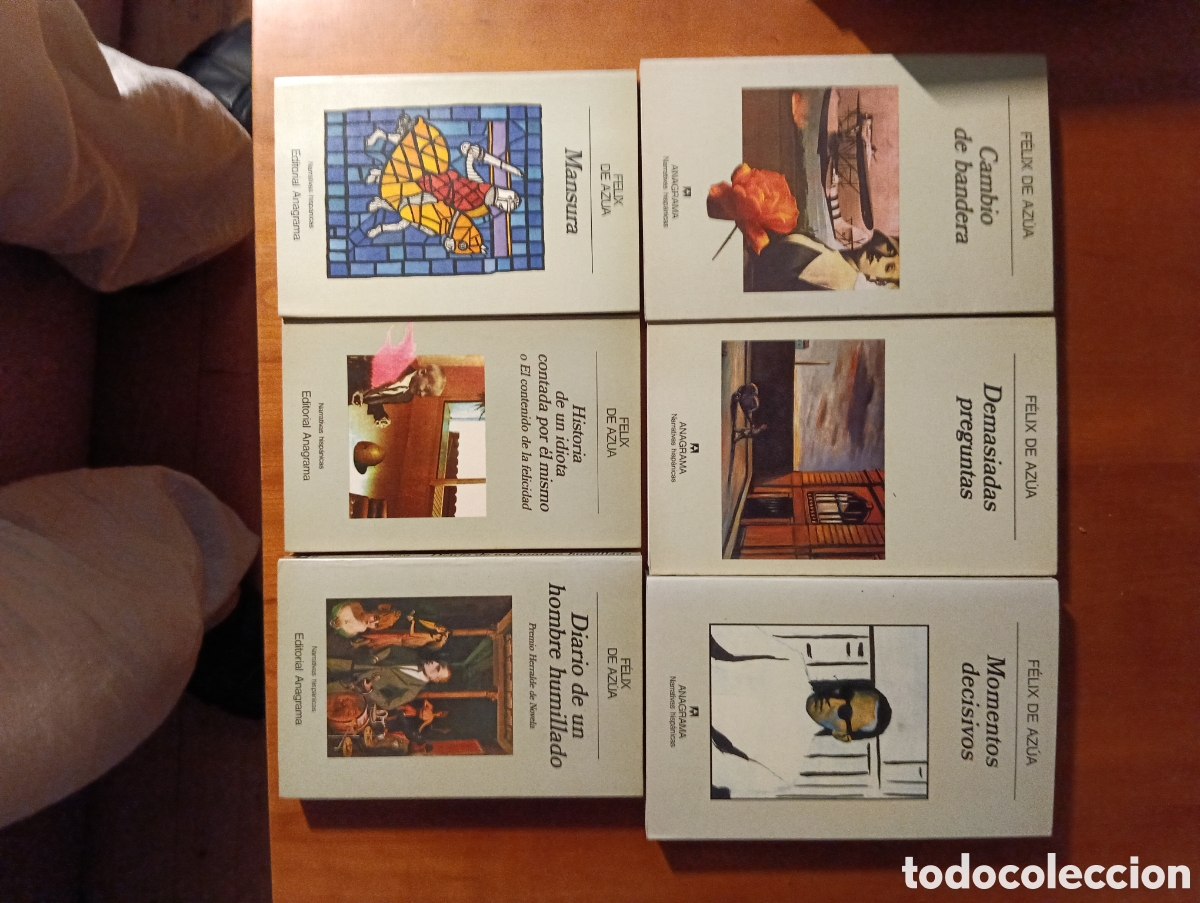 Gebrauchte B&uuml;cher: 6 Libros F&eacute;lix de Azua. Narrativas hispanicas
