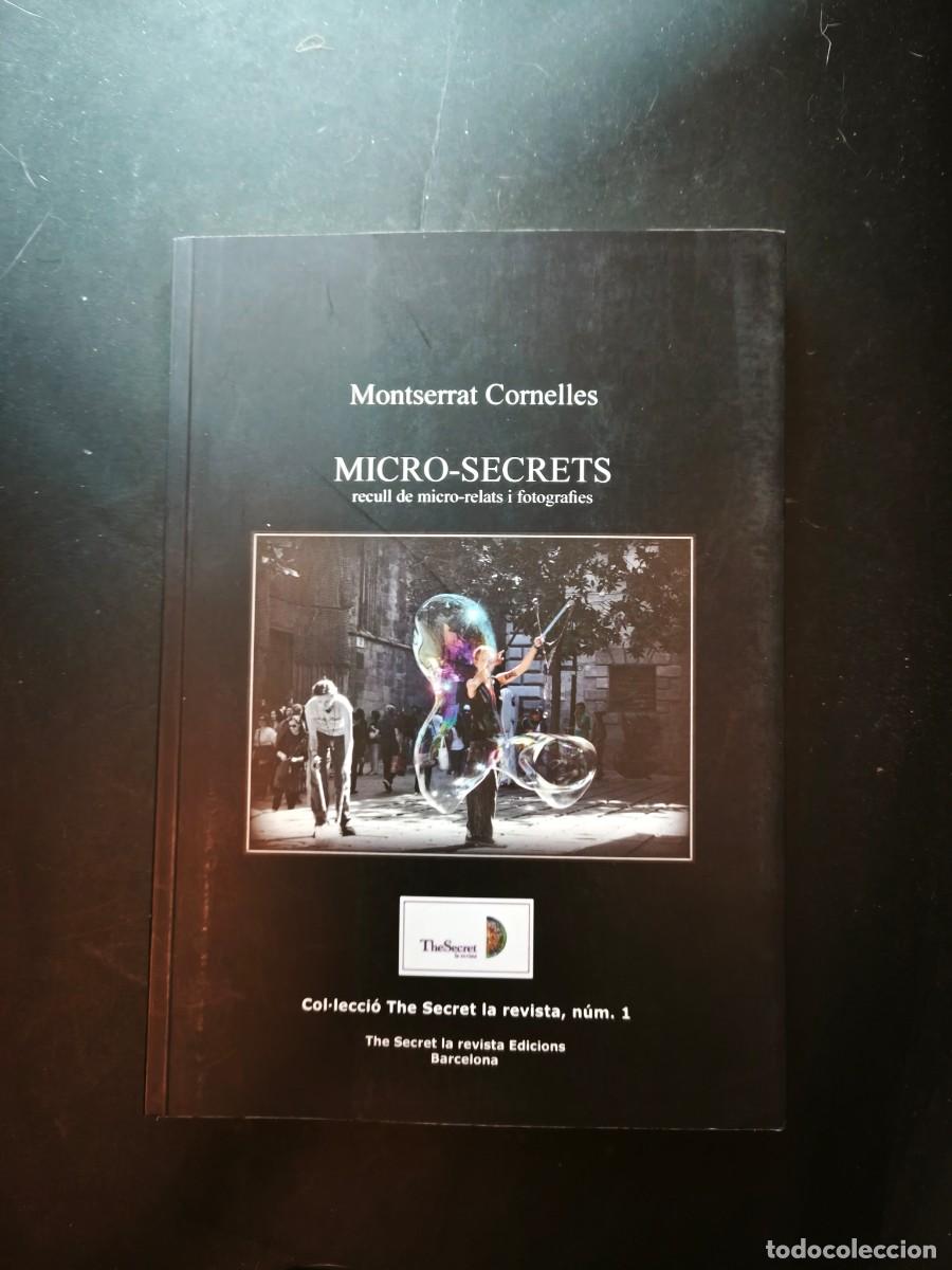 Libros de segunda mano: Micro-secrets. Recull de micro-relats i fotograf&iacute;es - Montserrat Cornelles