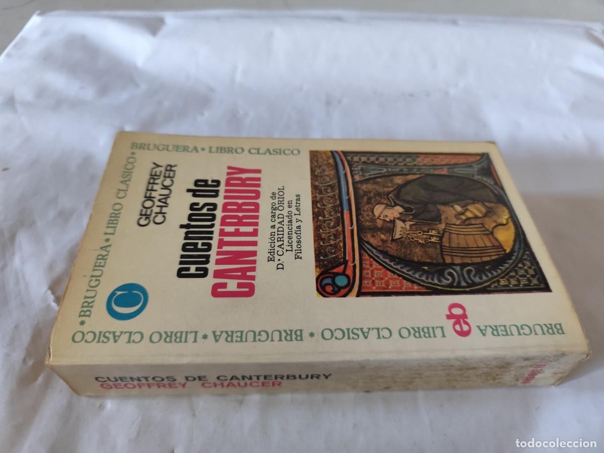 Libros de segunda mano: CUENTOS DE CANTERBURY / GEOFFREY CHAUCER / CMA02 / BRUGUERA