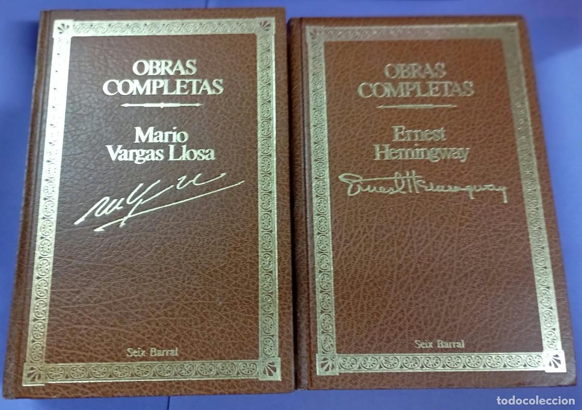 Libros de segunda mano: Vargas Llosa, Mario/ Ernest Hemingway - Obras completas I y II