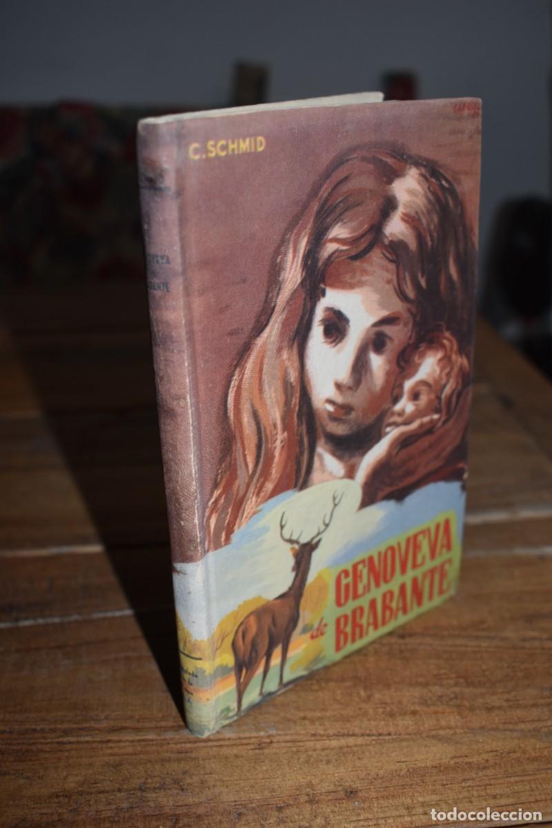 Libros de segunda mano: GENOVEVA DE BRABANTE Cristobal Schmid . Apostolado de la prensa, 1951. Tapa dura.