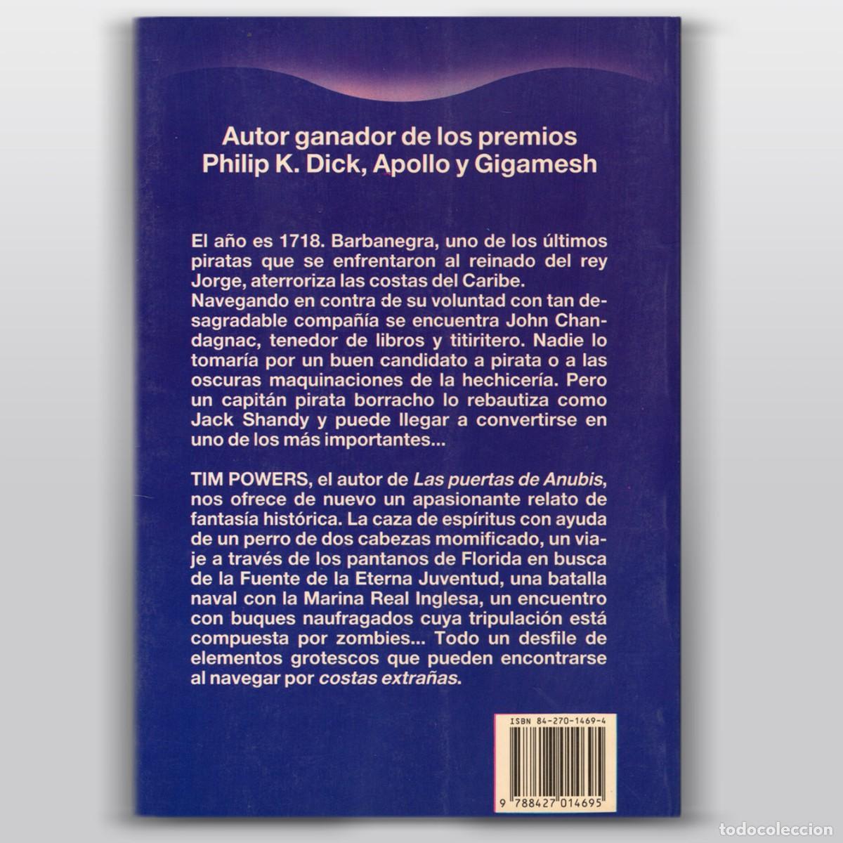 Libros de segunda mano: EN COSTAS EXTRA&Ntilde;AS Tim Powers - Foto 2
