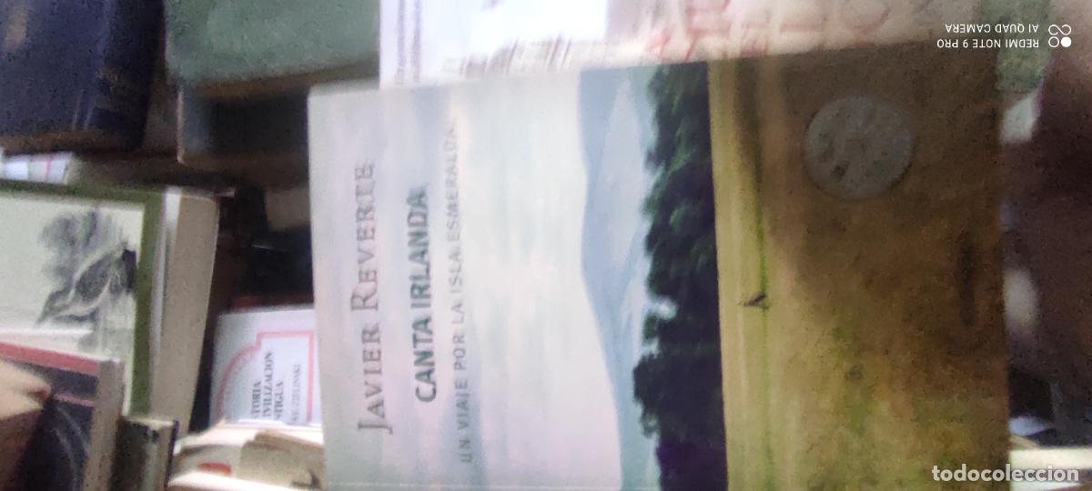 Libros de segunda mano: Canta Irlanda Novela Javier Reverte, Un viaje por Isla Esmeralda