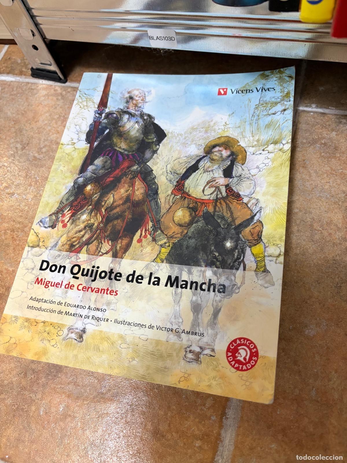 Livres d'occasion: BLAS103D Miguel de Cervantes Don Quijote de la Mancha Vicens Vives