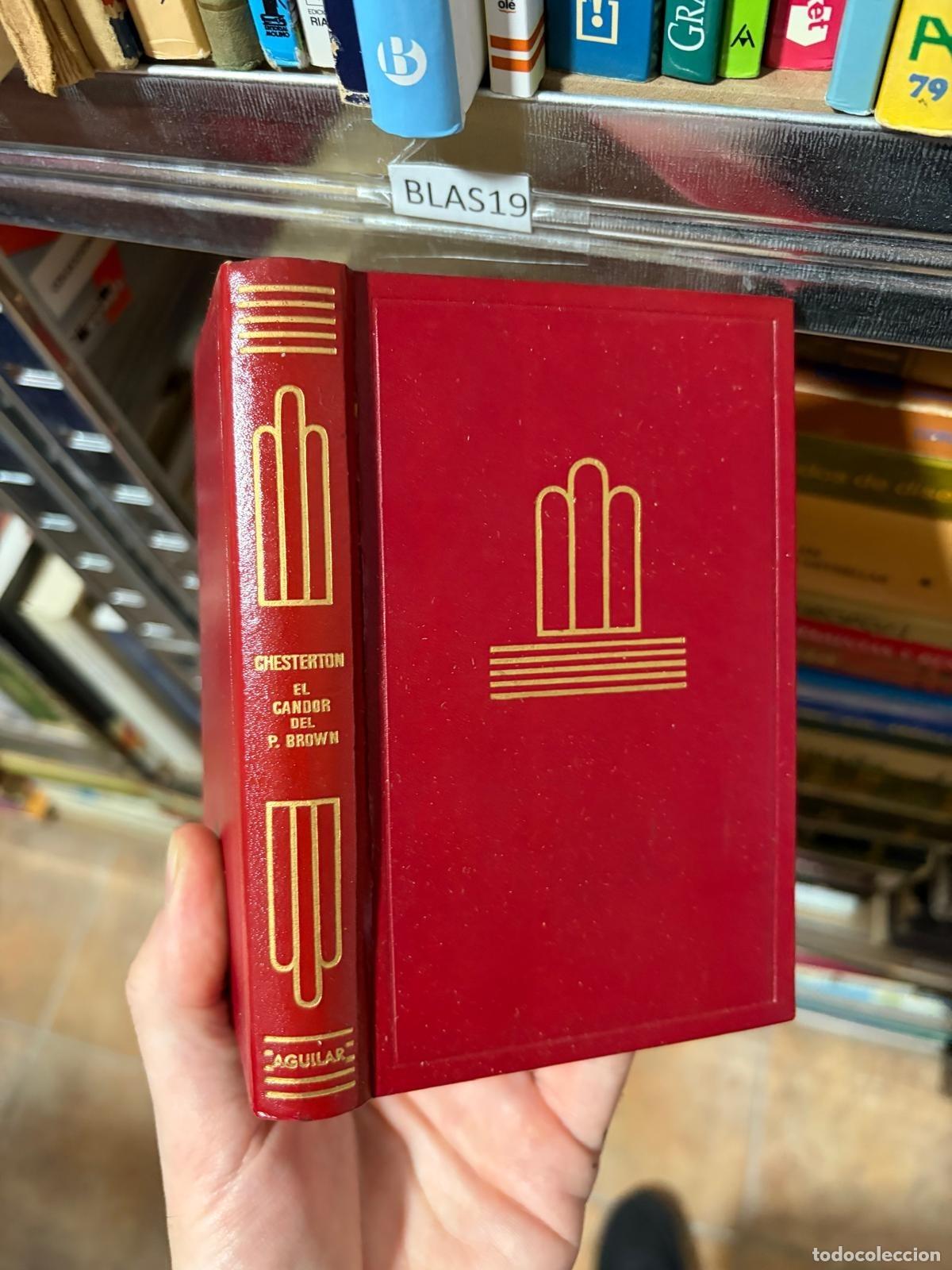 Second hand books: BLAS19 G. K. Chesterton El candor del Padre Brown Aguilar