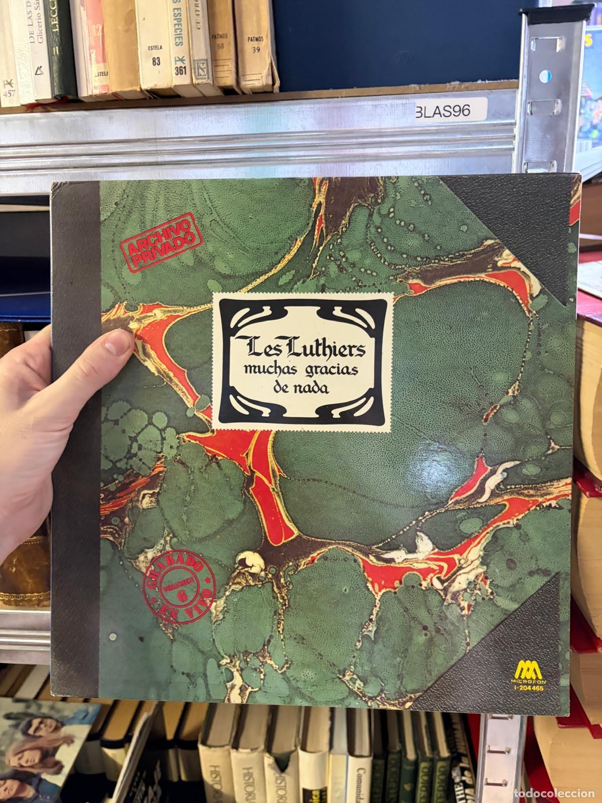 Libros de segunda mano: BLAS96 Muchas gracias de nada Les Luthiers Microfon