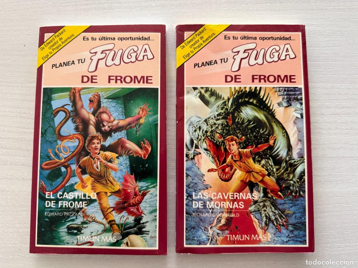 Libros de segunda mano: Libro juegos Planea tu fuga de Frome 1 y 3
