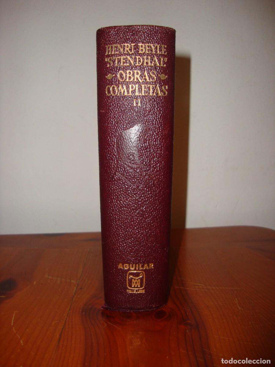 Libros de segunda mano: OBRAS COMPLETAS, II (AGUILAR, 1964) - HENRI BEYLE STENDHAL