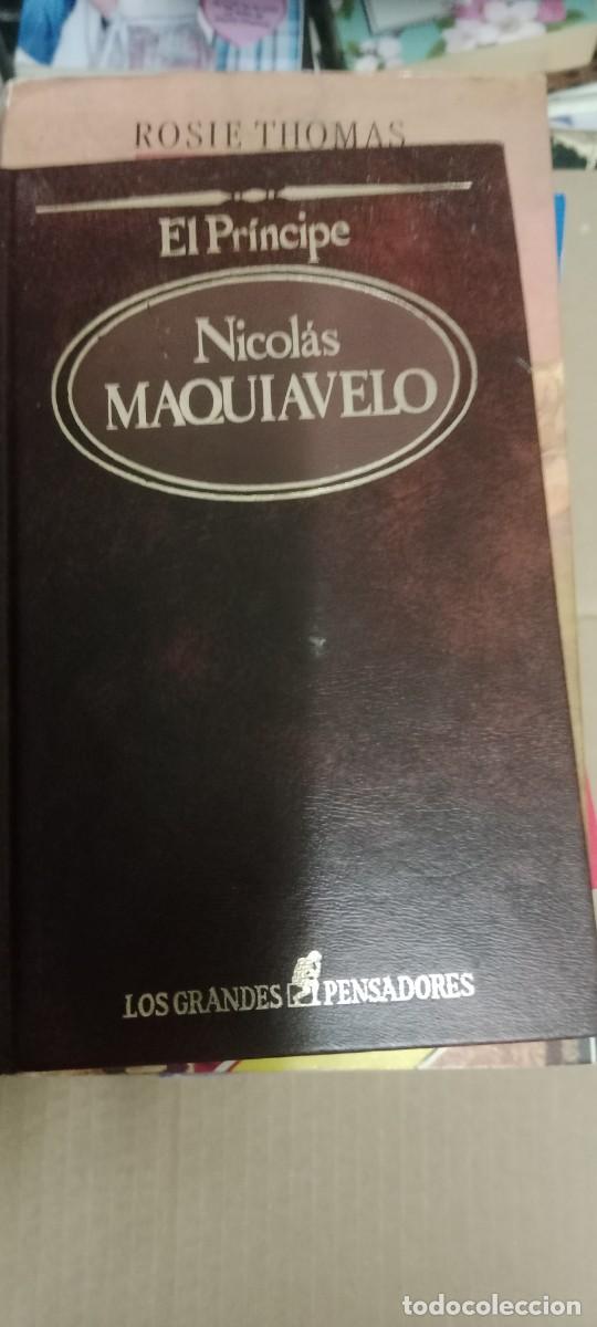 Libros de segunda mano: EL PRINCIPE NICOLAS MAQUIAVELO LIBRO CU-06