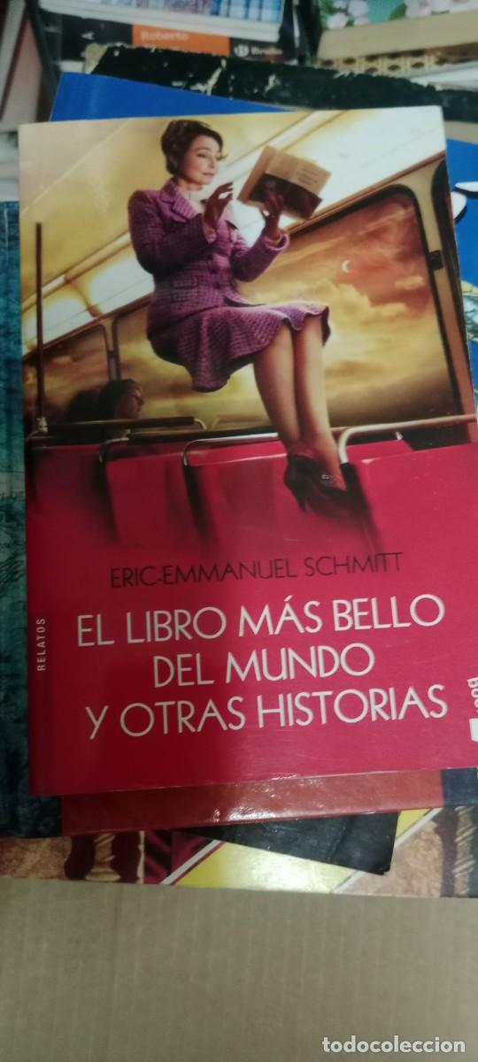 Libros de segunda mano: Eric-Emmanuel SCHMITT : El libro m&aacute;s bello del mundo y otras historias. LIBRO CU-06