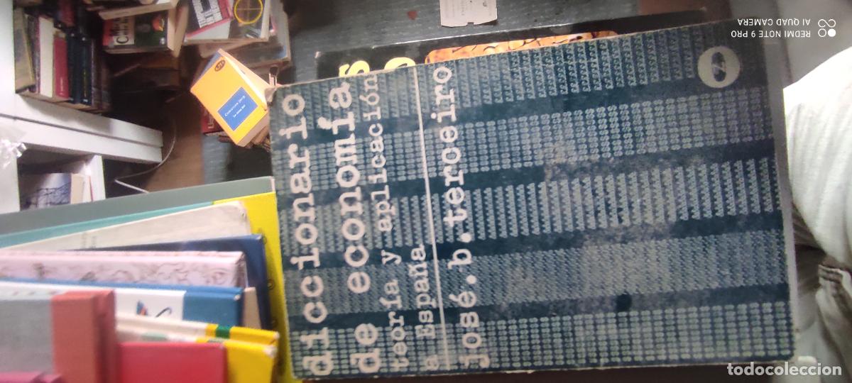 Libri di seconda mano: DICCIONARIO DE ECONOMIA - TEORIA Y APLICACI&Oacute;N A ESPA&Ntilde;A - JOS&Eacute; B. TERCEIRO 1971