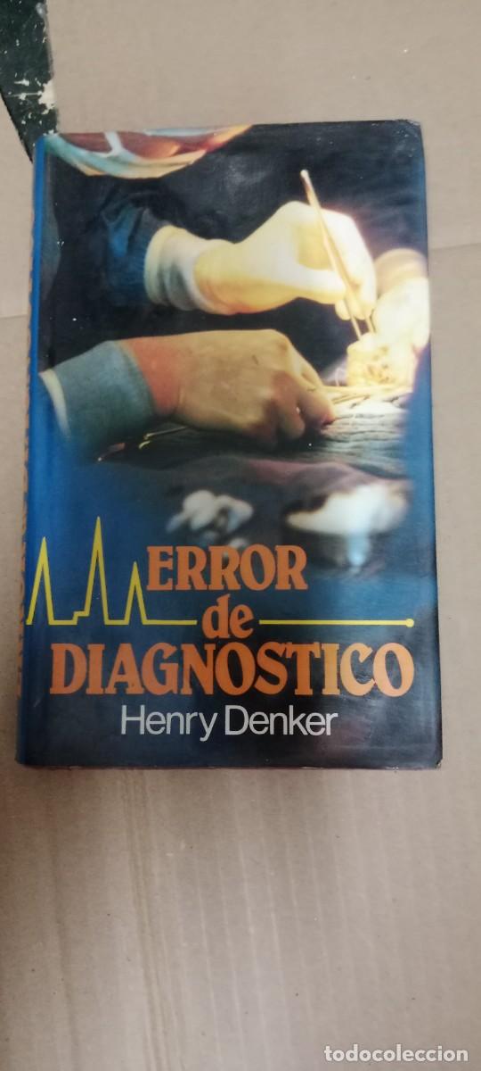 Libros de segunda mano: ERROR DE DIAGNOSTICO HENRY DENKER LIBRO CU-06 - Foto 1
