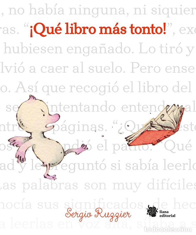 Libros de segunda mano: &iexcl;Qu&eacute; libro m&aacute;s tonto!. - Ruzzier, Sergio.