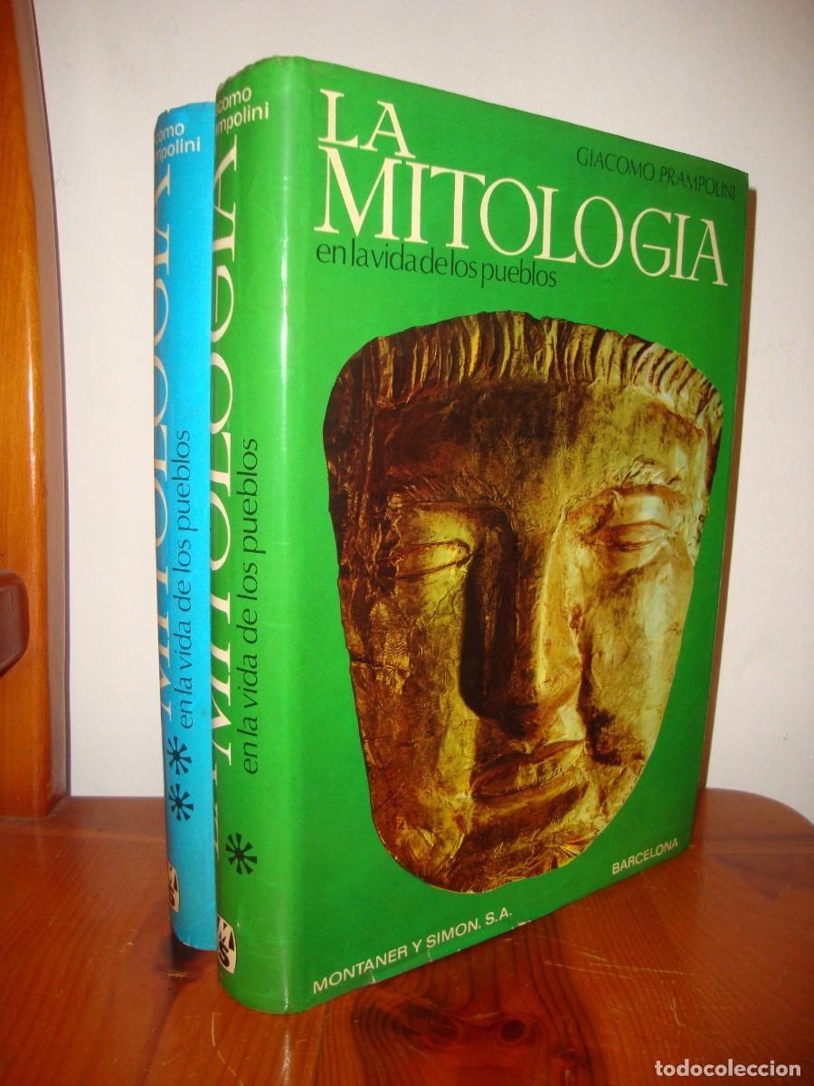 Libros de segunda mano: LA MITOLOGIA EN LA VIDA DE LOS PUEBLOS. DOS TOMOS (MONTANER Y SIMON EDITORES) - GIACOMO PRAMPOLINI