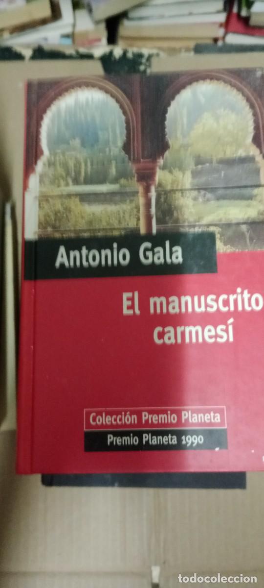 Libros de segunda mano: EL MANUSCRITO CARMESI ANTONIO GALA LIBRO CU-06