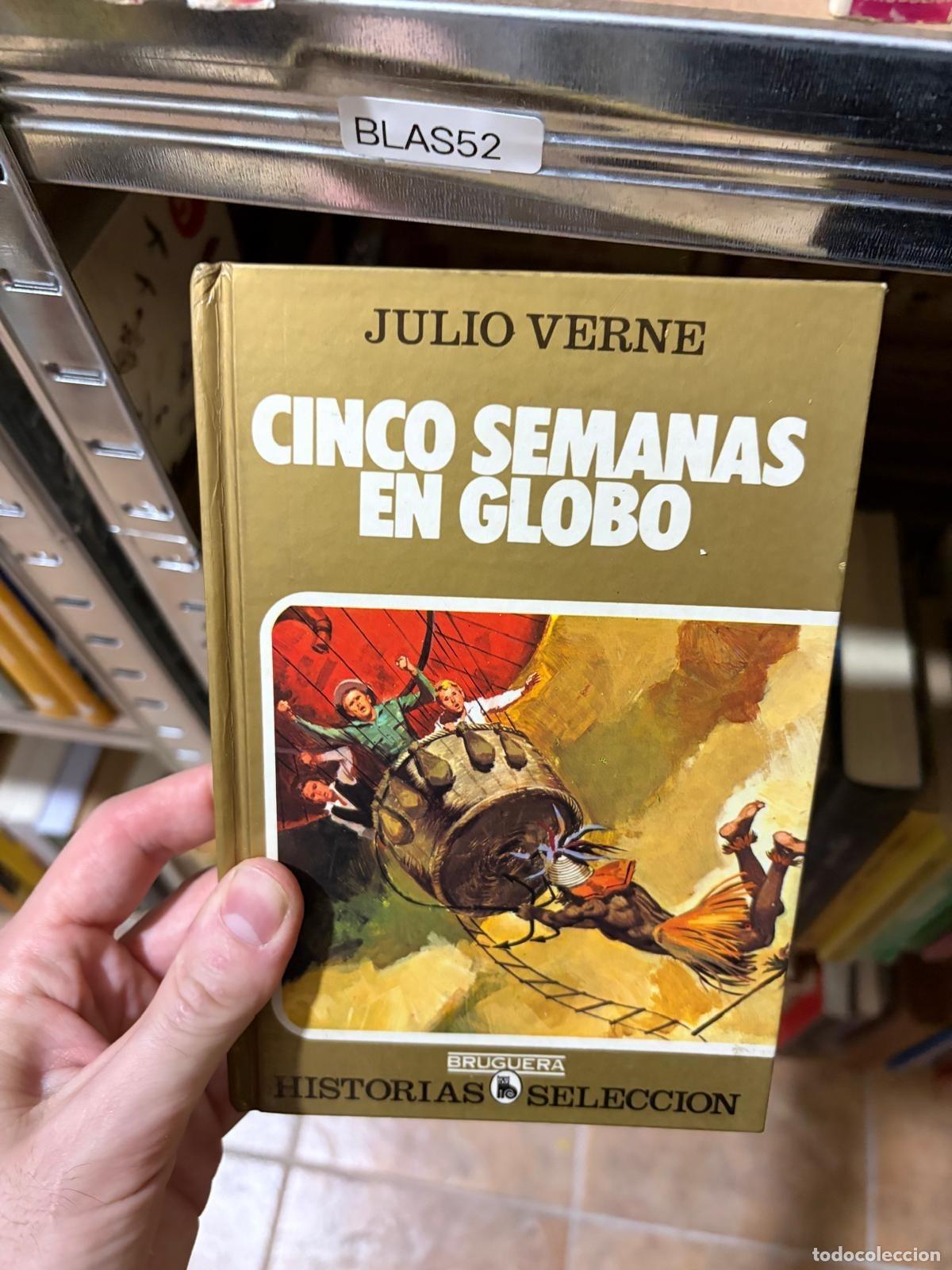 Libros de segunda mano: BLAS52 Julio Verne Cinco semanas en globo