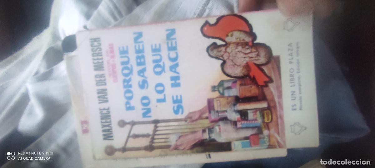 Libros de segunda mano: Porque no saben lo que se hacen.- Van der Meersch, Maxence