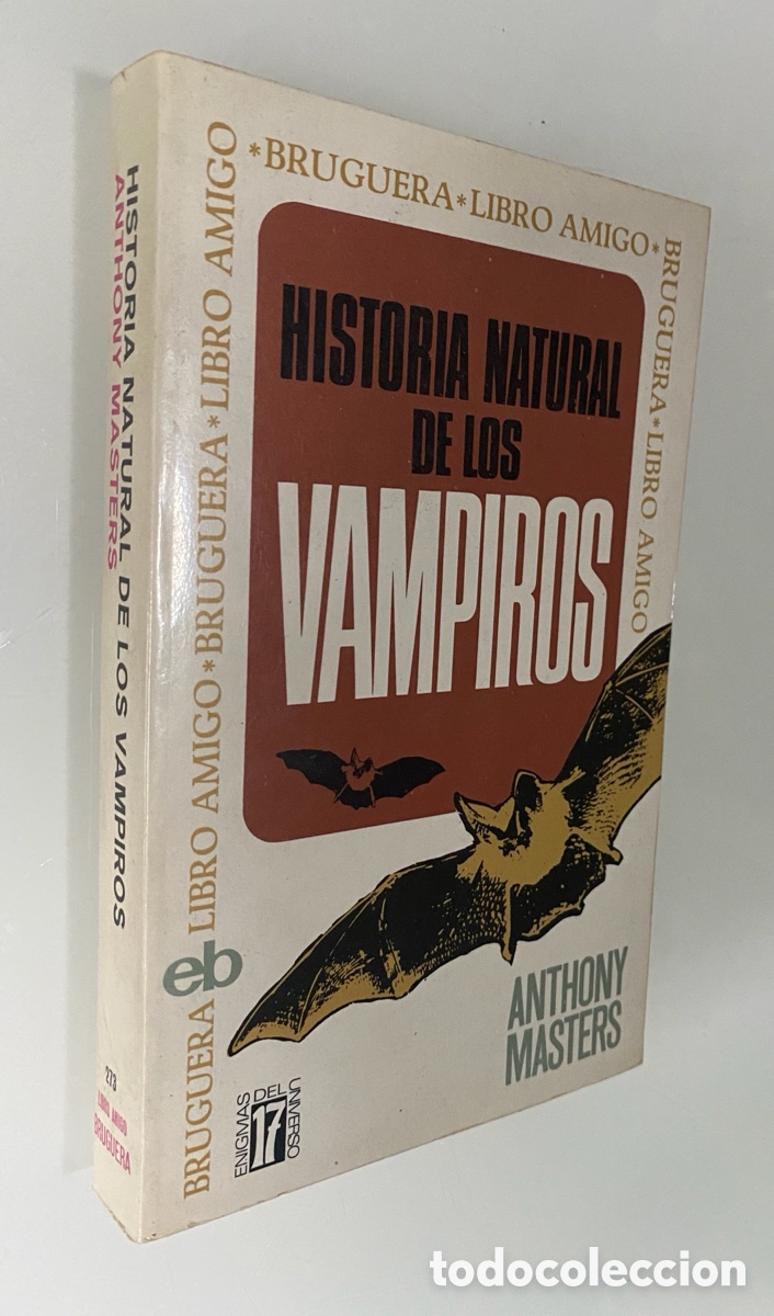 Libros de segunda mano: Historia natural de los vampiros - MASTERS, Anthony