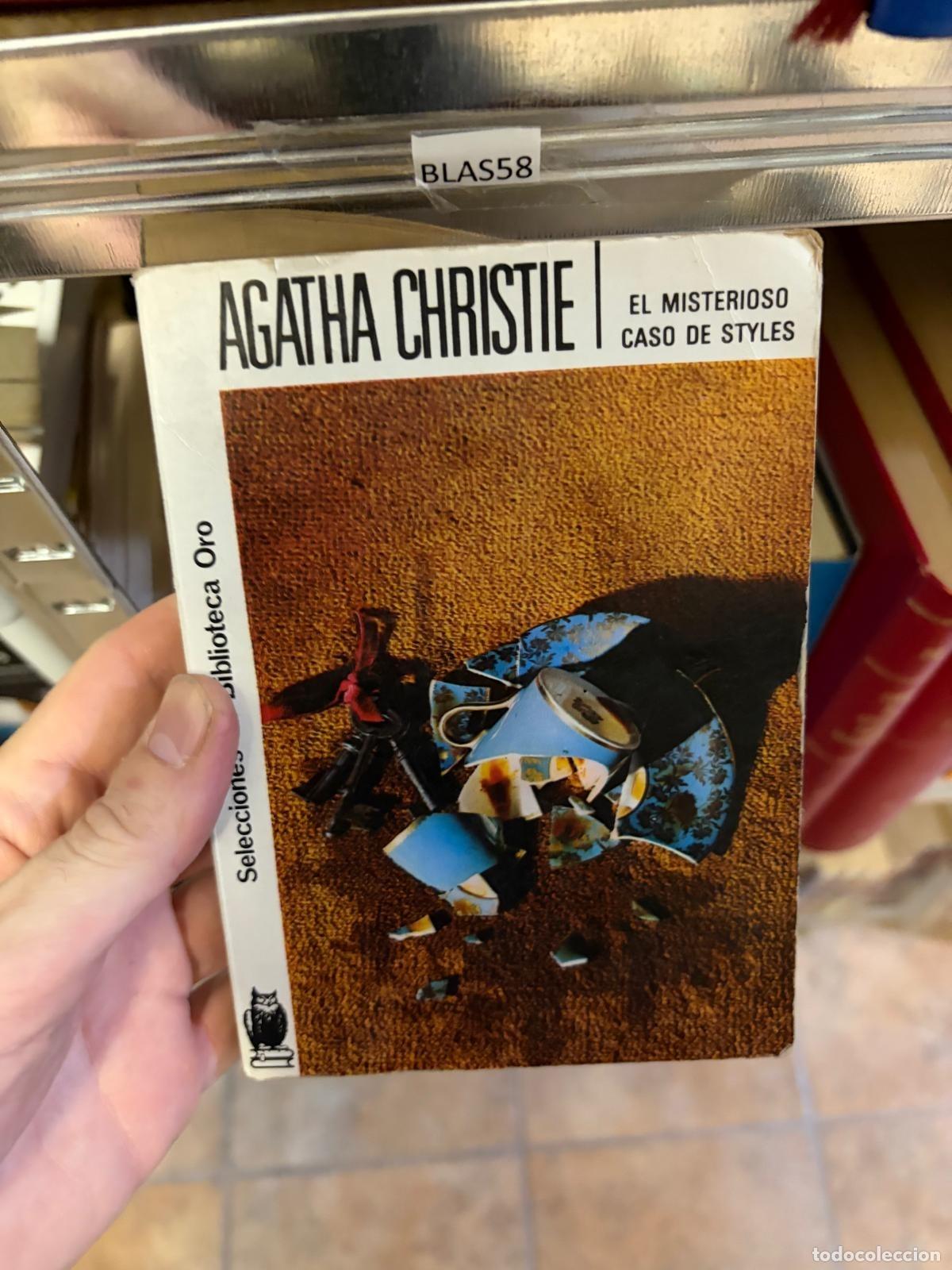 Libros de segunda mano: BLAS58 El misterioso caso de Styles Agatha Christie Selecciones Biblioteca Oro Molino