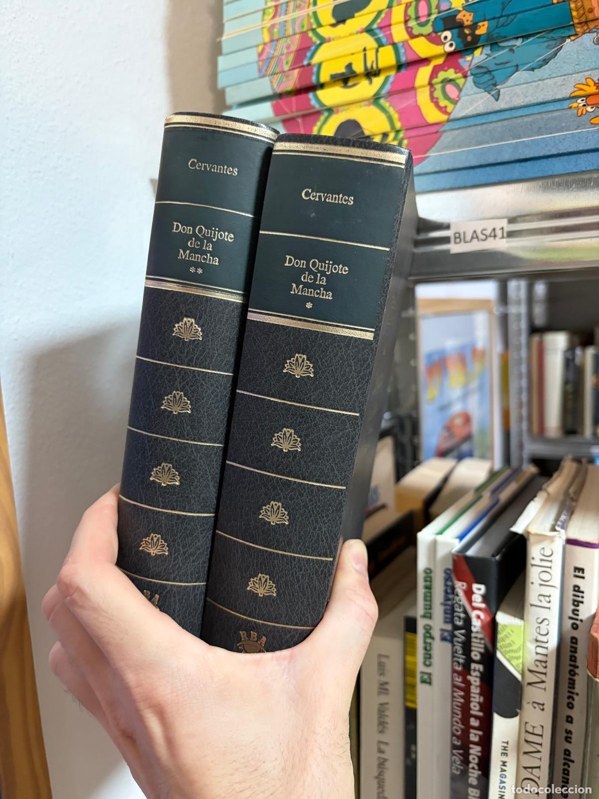 Libros de segunda mano: BLAS41 Don Quijote de la Mancha Tomo I y Tomo II Miguel de Cervantes Saavedra
