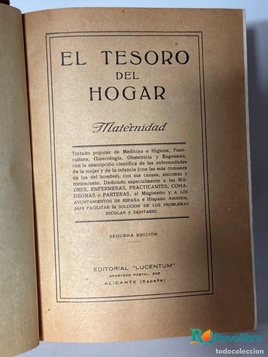 Libros de segunda mano: El tesoro del hogar - no disponible