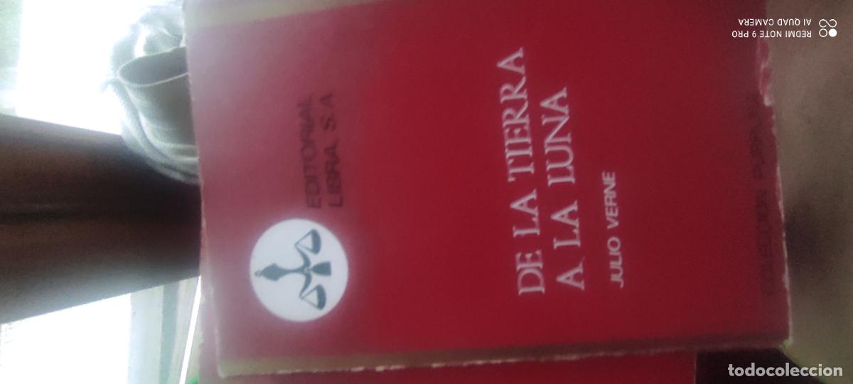 Libros de segunda mano: De la tierra a la luna, de Verne - Foto 1