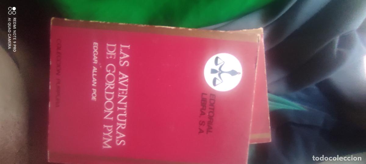Libros de segunda mano: Las aventuras de Gordon Pym, de Poe