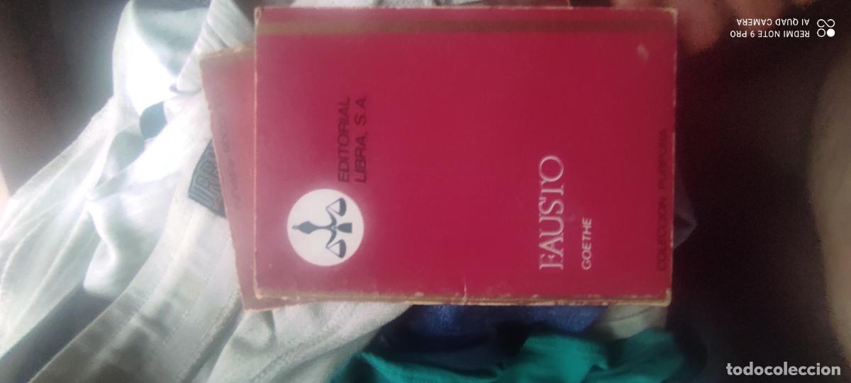 Libros de segunda mano: Fausto de Goethe....