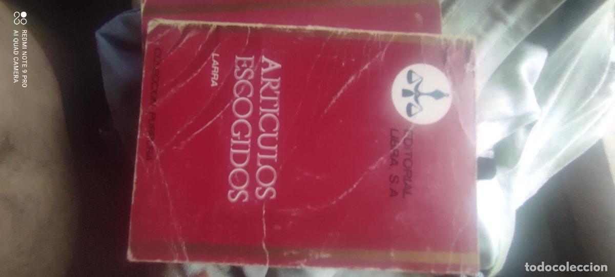 Libros de segunda mano: Art&iacute;culos escogidos Larra