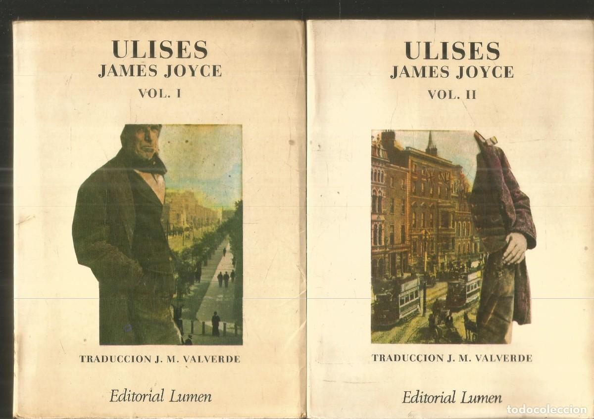 Libros de segunda mano: JAMES JOYCE. ULISES. 2 TOMOS. COMPLETO. LUMEN