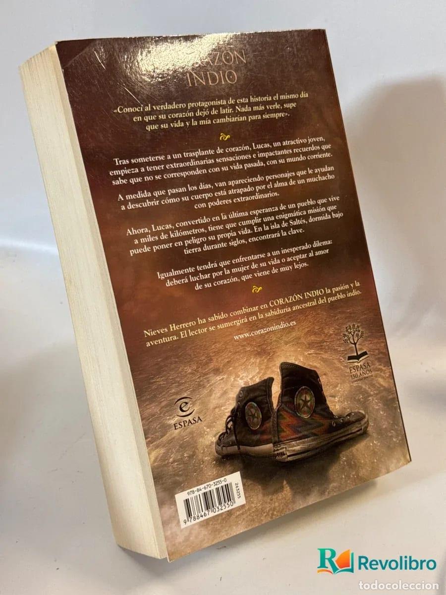 Libros de segunda mano: Coraz&oacute;n Indio - Nieves Herrero - Foto 2