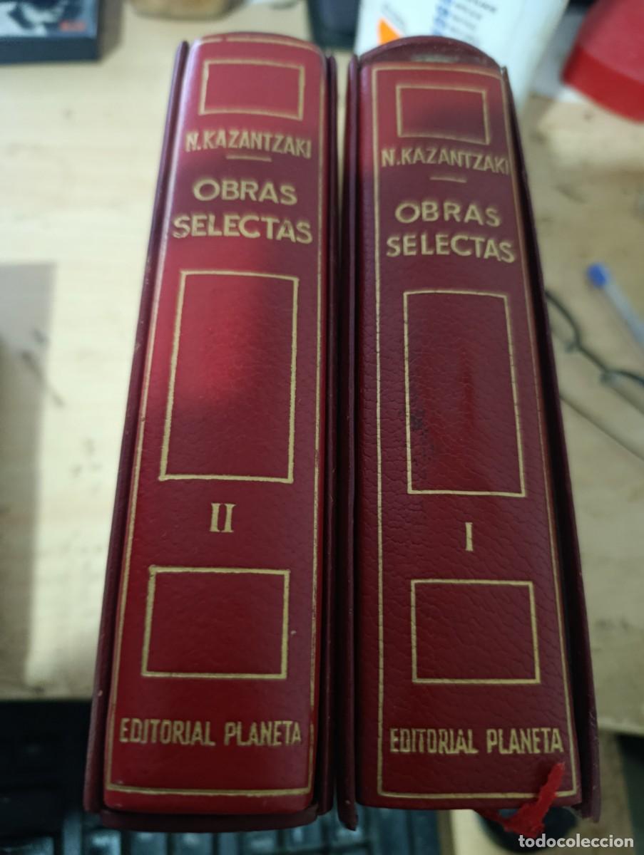 Libros de segunda mano: OBRAS SELECTAS PLANETA N. KAZANTZAKI . I Y II EST32B2