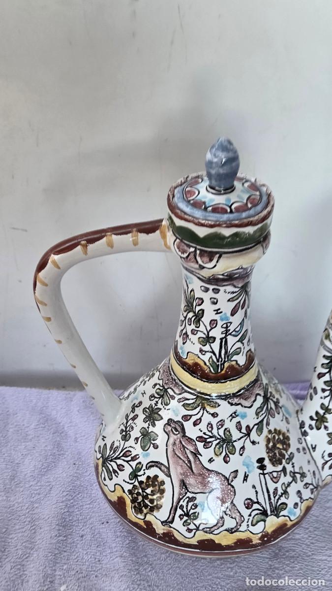 Libros de segunda mano: tetera de ceramica pintado a mano