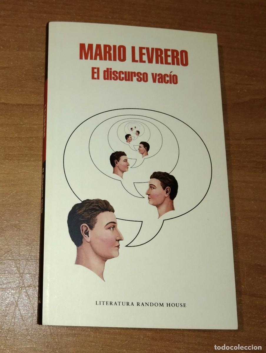 Libros de segunda mano: MARIO LEVRERO - EL DISCURSO VAC&Iacute;O - RANDOM HOUSE, 2018 - Foto 1
