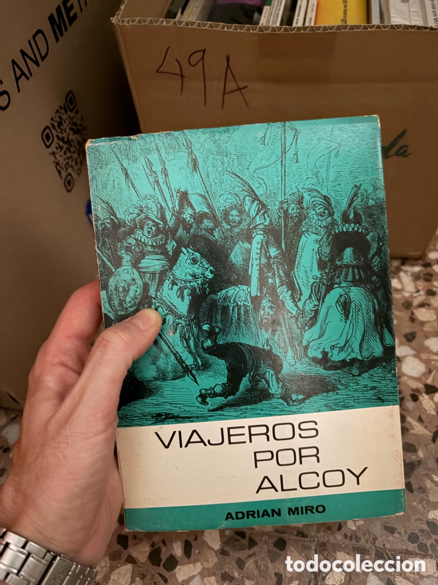 Libros de segunda mano: 49A VIAJEROS POR ALCOY ADRIAN MIRO