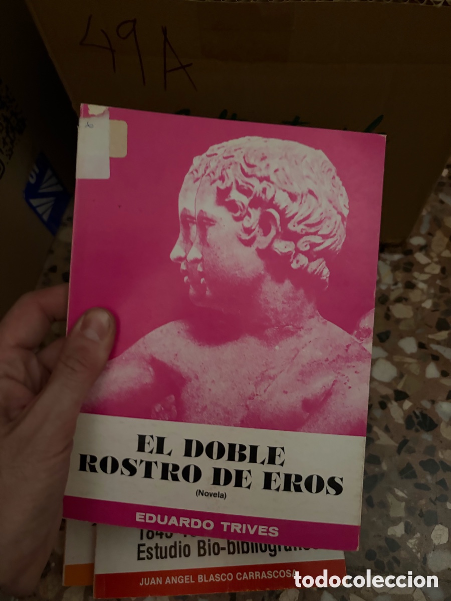 Libros de segunda mano: 49A EL DOBLE ROSTRO DE EROS (Novela) EDUARDO TRIVES