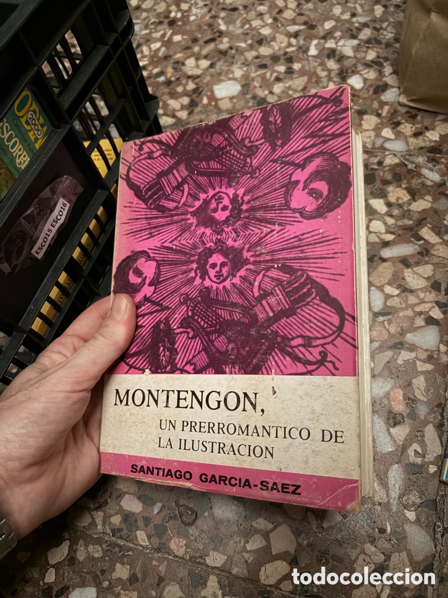 Libros de segunda mano: Esco15 MONTENGON, UN PRERROMANTICO DE LA ILUSTRACION SANTIAGO GARCIA-SAEZ