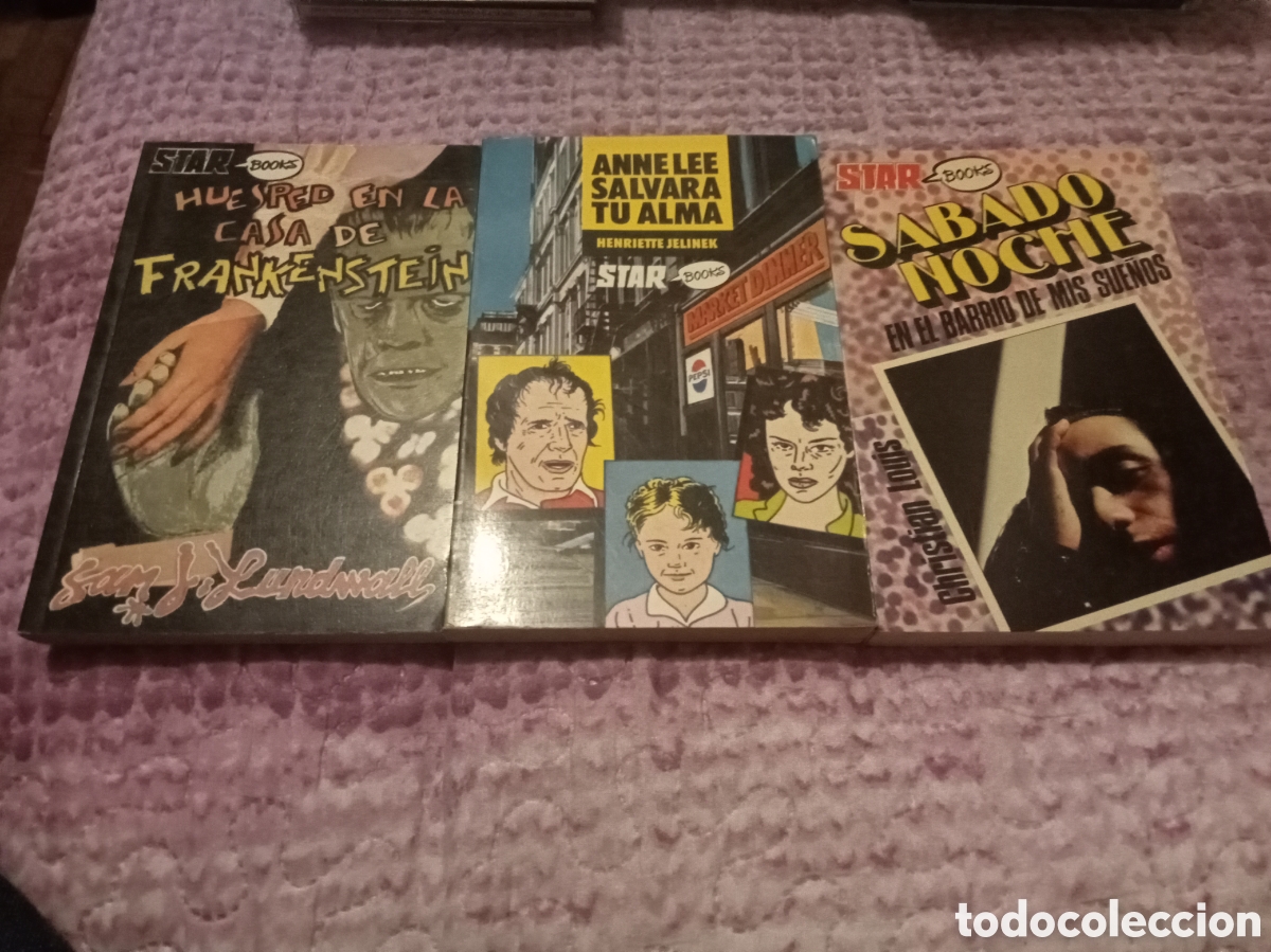 Libros de segunda mano: Star books tres libros