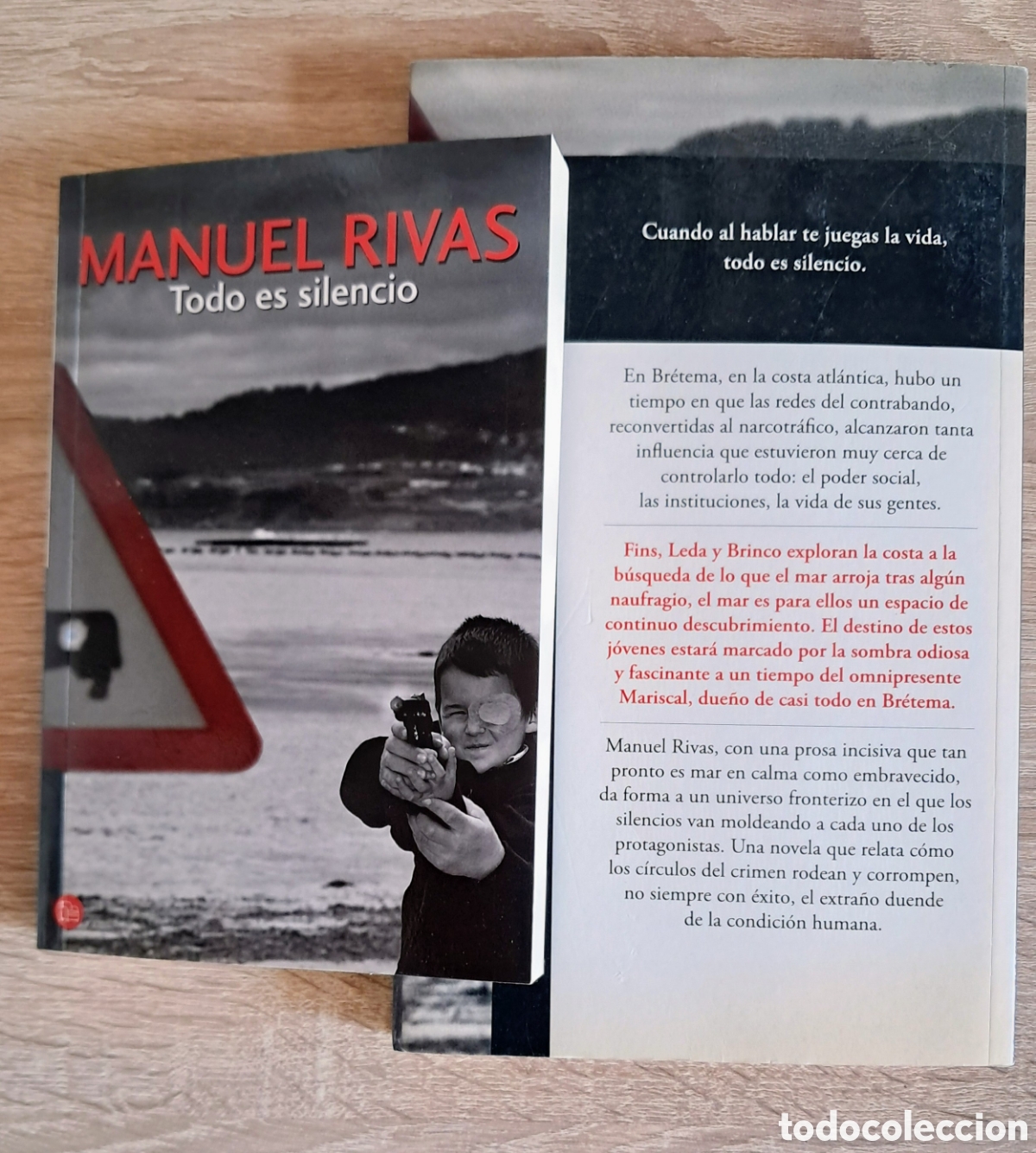 Libros de segunda mano: Todo es silencio-Manuel Rivas - Foto 1