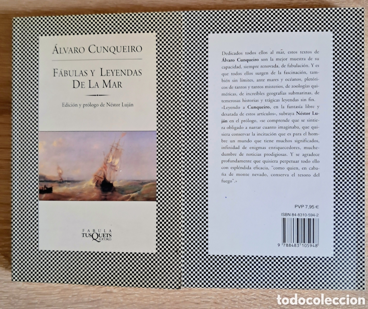 Libros de segunda mano: F&aacute;bulas y Leyendas de la Mar-Alvaro Cunqueiro