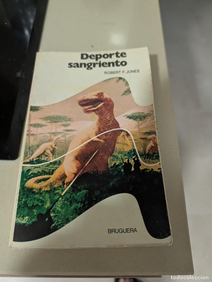 Libros de segunda mano: CIENCIA FICCION BRUGUERA DEPORTE SANGRIENTO ROBERT F JONES