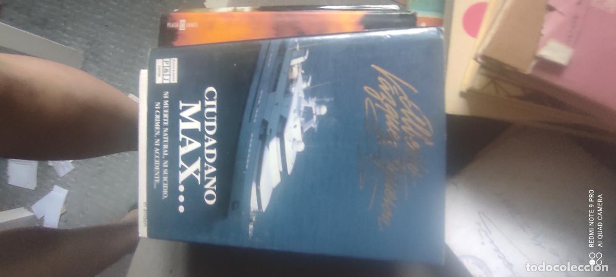 Livros em segunda m&atilde;o: ciudadano Max, de V&aacute;zquez-Figueroa