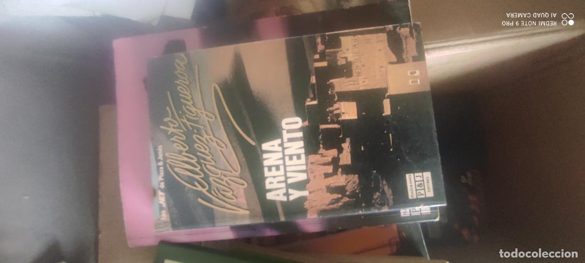 Livros em segunda m&atilde;o: Arena y viento, de V&aacute;zquez-Figueroa