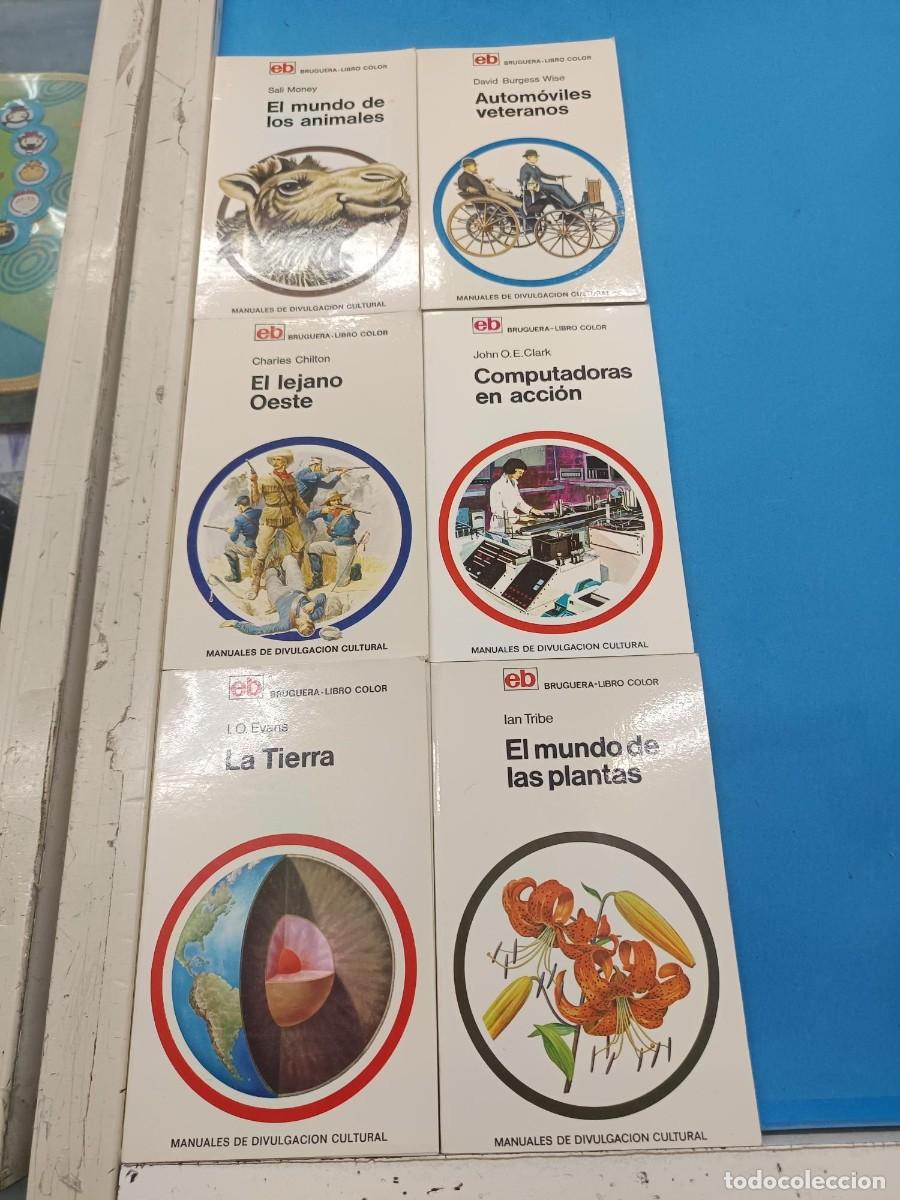 Libros de segunda mano: MANUALES DE DIVULGACION CULTURAL BRUGERA LIBRO COLOR 11 VOLUMENES