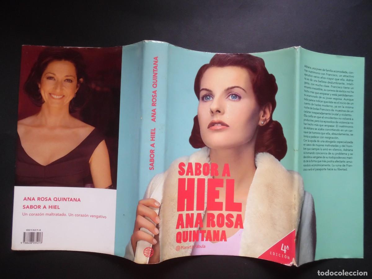 Libros de segunda mano: Sabor a hiel, de Ana Rosa Quintana. Libro a su merecido precio. Curiosidad grotesca