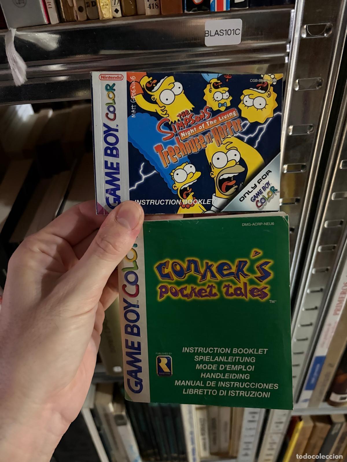 Libros de segunda mano: BLAS101C The Simpsons Night of the Living Treehouse of Horror + Conker's Pocket Tales