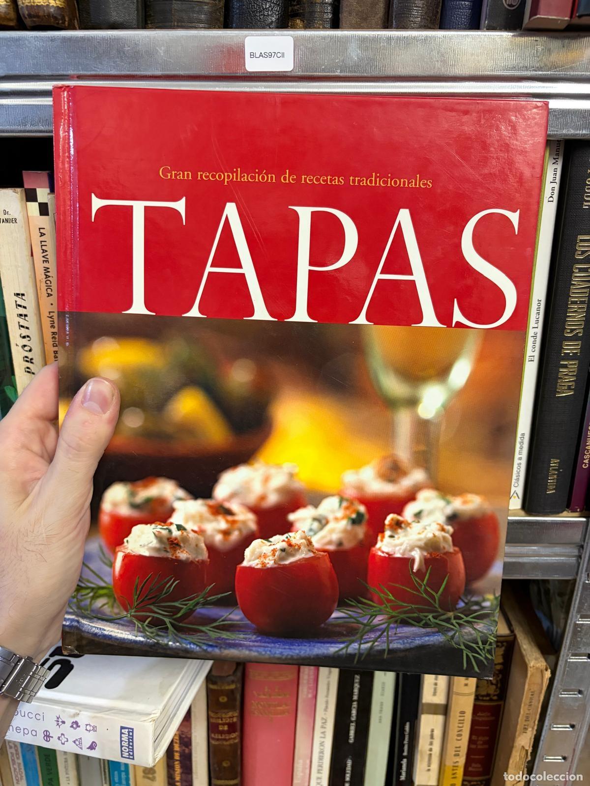 Libros de segunda mano: BLAS97CII Tapas: gran recopilaci&oacute;n de recetas tradicionales