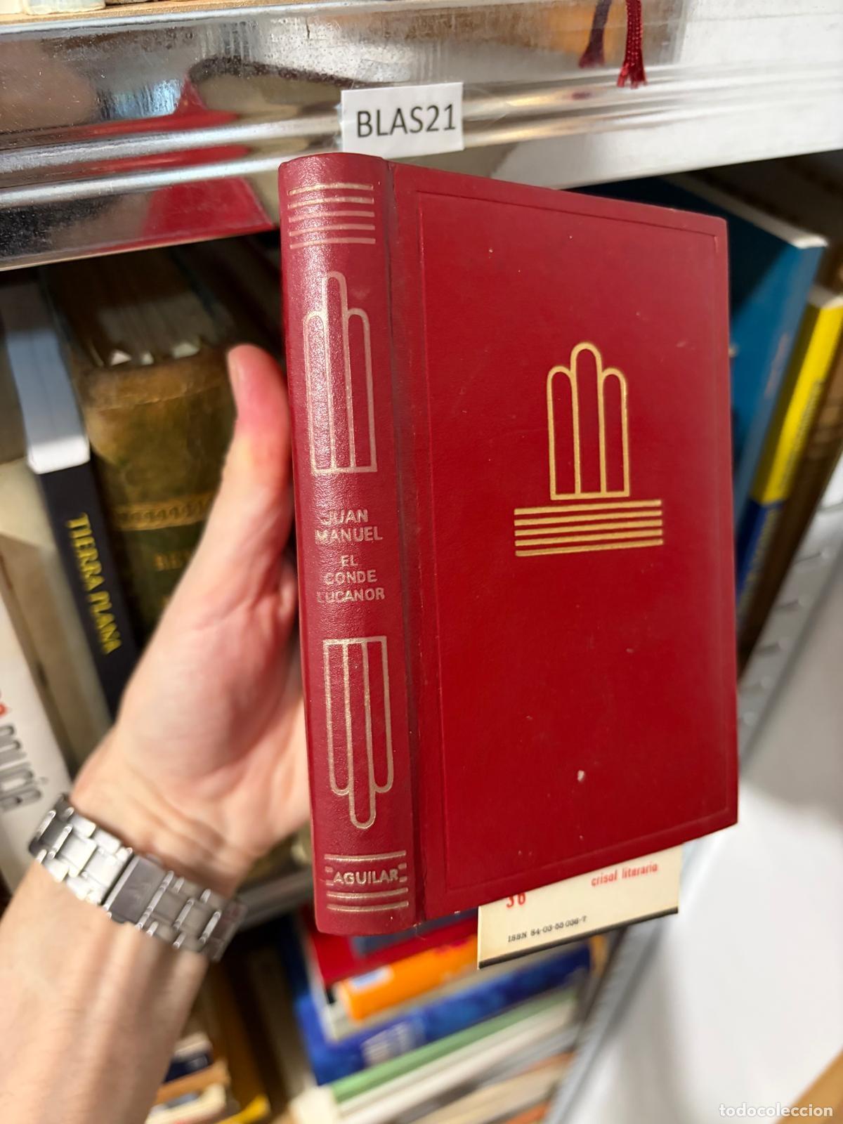 Libros de segunda mano: BLAS21 Juan Manuel - El conde Lucanor - Aguilar